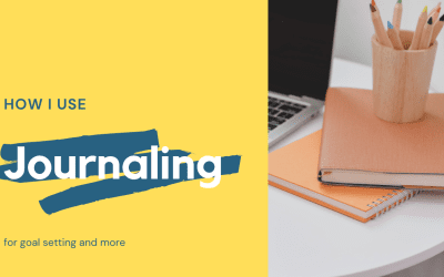 Journaling for goal setting and more